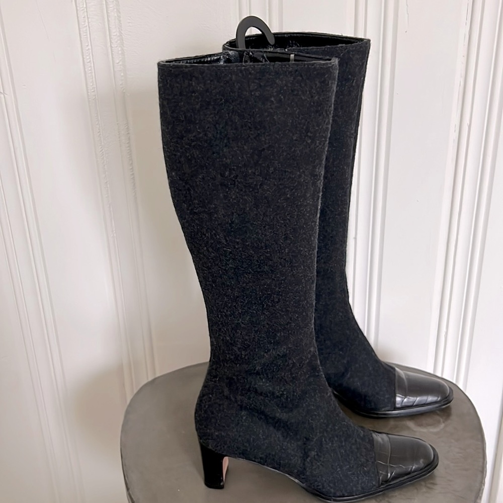 ESCADA Vero Cuoio Knee High Boots